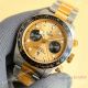 Swiss Grade Tudor Heritage Black Bay Chronograph Two Tone Gold 7750 Replica Watches (2)_th.jpg